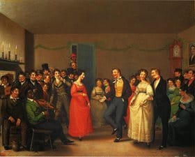 Rustic Dance After A Sleigh Ride (1830) William Sidney Mount, Museum Of Fine Arts Boston