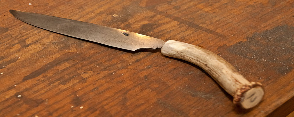 Prairie Pursuits: Hand Forged Knife