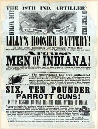 Lilly Civil War Poster