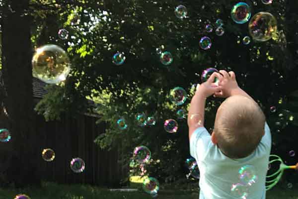 Playtime on the Prairie: Bubble Science