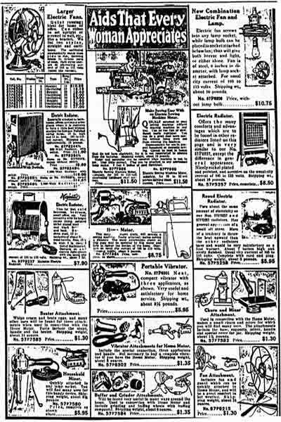 Sears catelog page sample