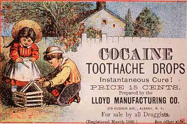 cocaine toothdrops