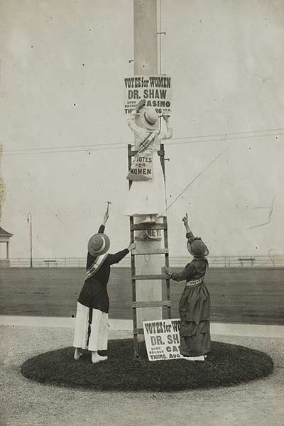 Womens Suffrage campaign
