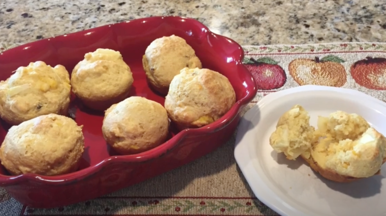 Apple Corn Muffins