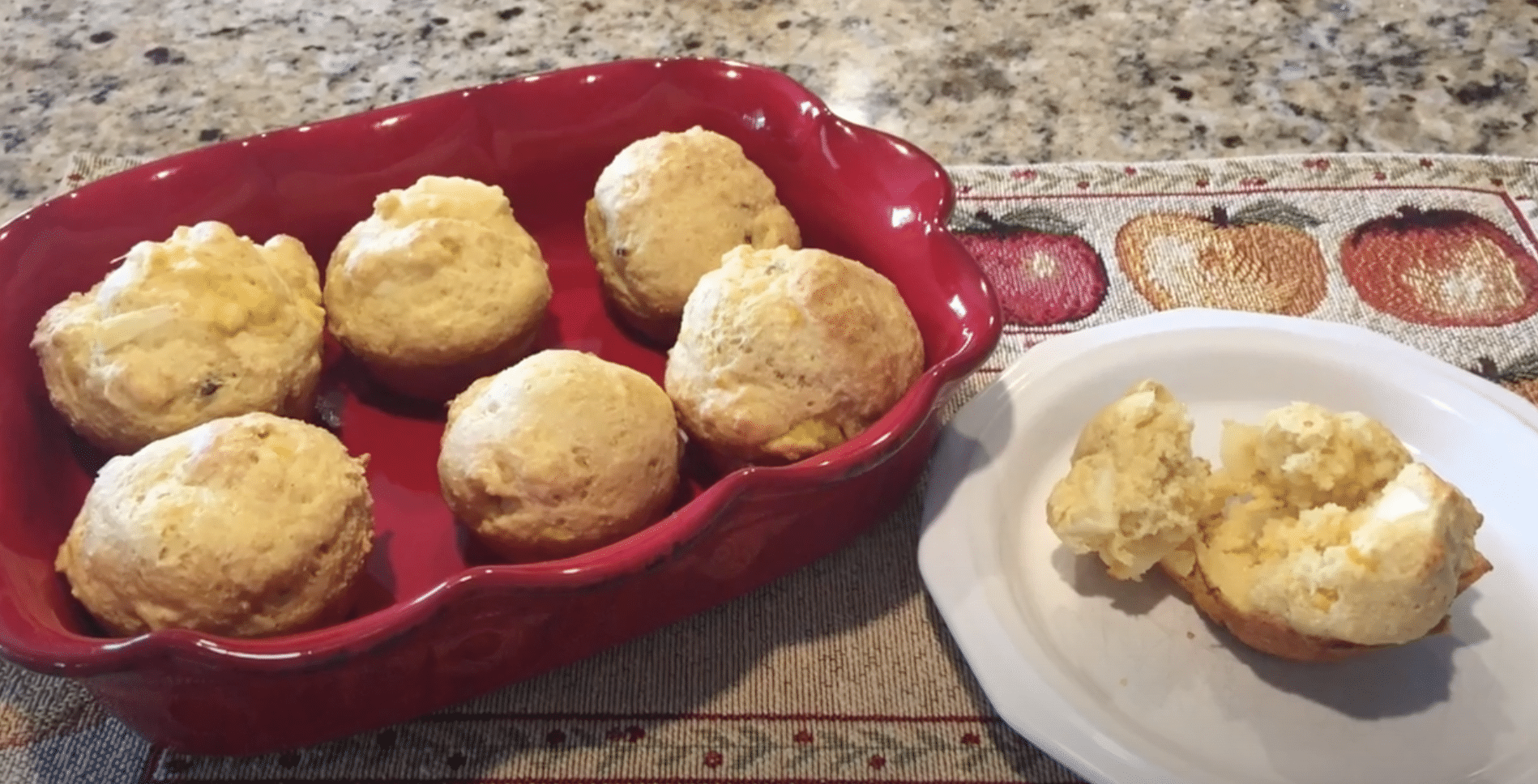 Apple Corn Muffins