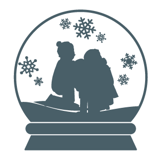 A Merry Prairie Holiday Snowglobe