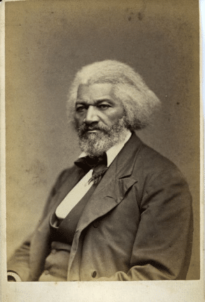 Frederick Douglass, an African American abolitionist, author, and orator.
