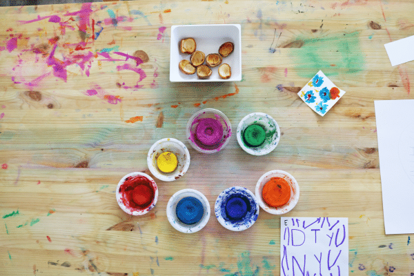 Paint to the Beat art activity