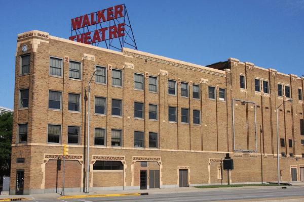 a National Historic Landmark, the Madam C.J. Walker Building still stands in downtown Indianapolis on Indiana Avenue.