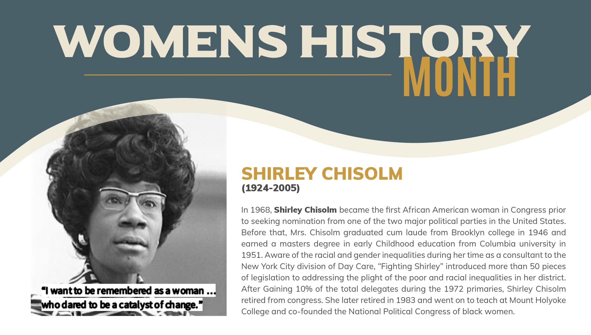 Shirley Chisolm