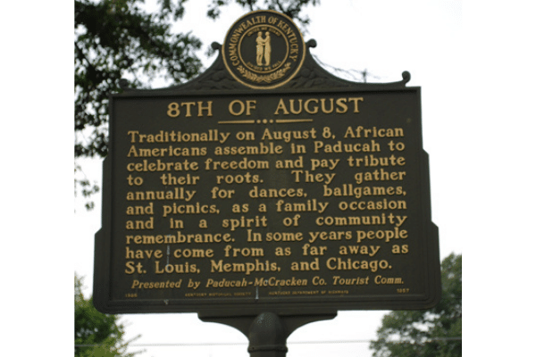 8th of August Historical Marker