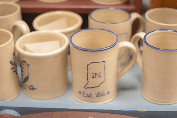 Coffee Mug with design of Indiana on it