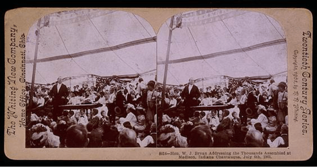 Stereograph Of Madison, Indiana Chautauqua – July, 1901
