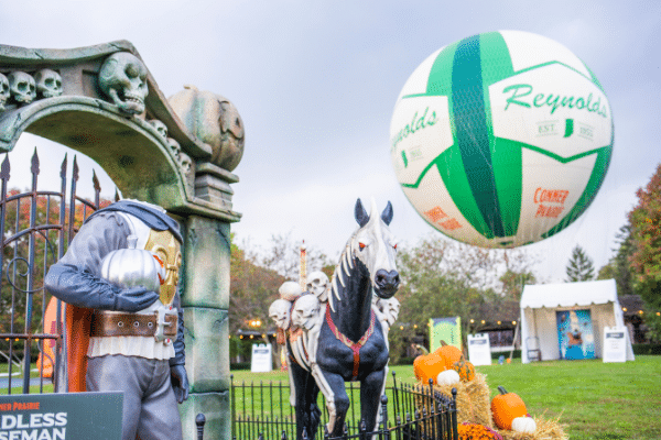 Halloween Decorations At Headless Horseman