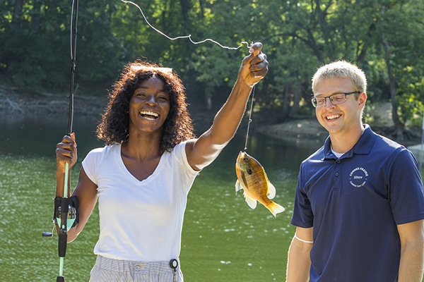fishing at conner prairie