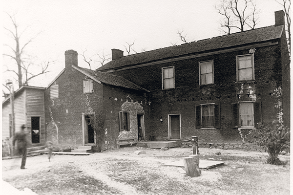 Image of the back of the William Conner House