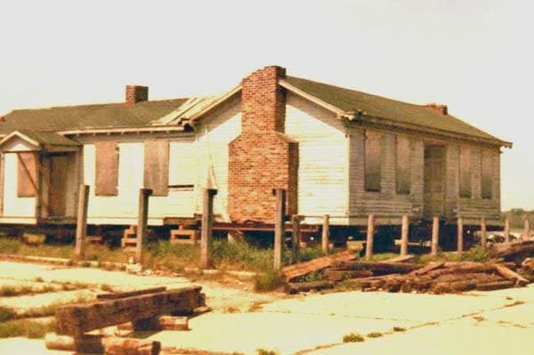 Old image of the Campbell house