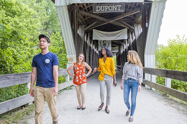 Photo of 4 young adults