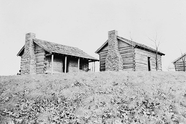 log cabins at lenape