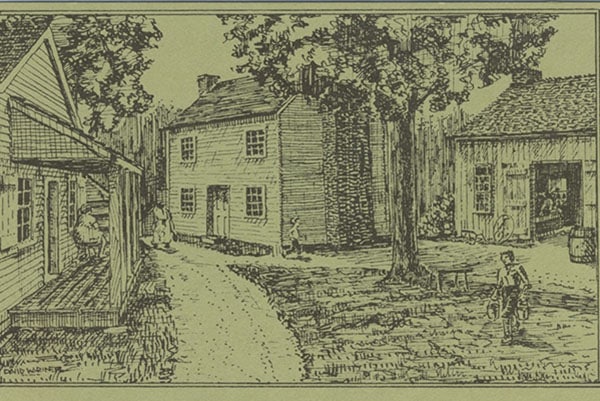 Conner prairie post card front
