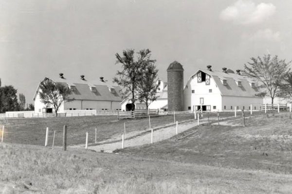 Dairy barns at Conner Prairie