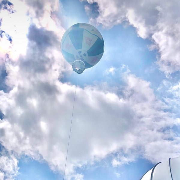 Balloon Voyage in the clouds