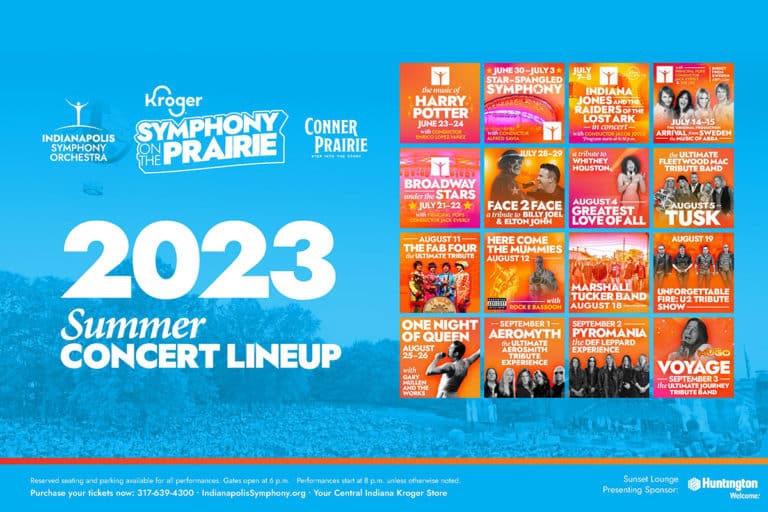 Indianapolis Symphony Orchestra and Conner Prairie announce spectacular