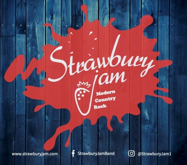 Strawbury Jam Logo