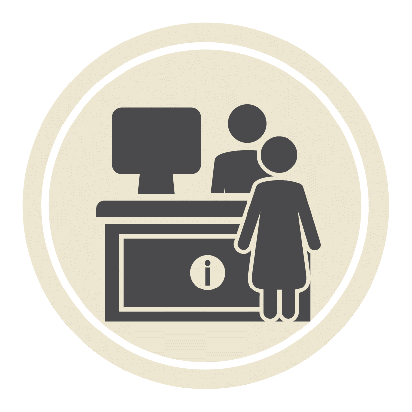 Website Icons Welcome Center