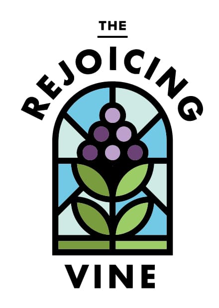 TheRejoicingVine Logo Badge Color