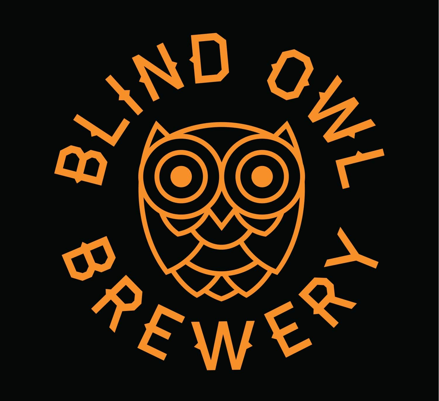 BlindOwl Orange Black W O Indy